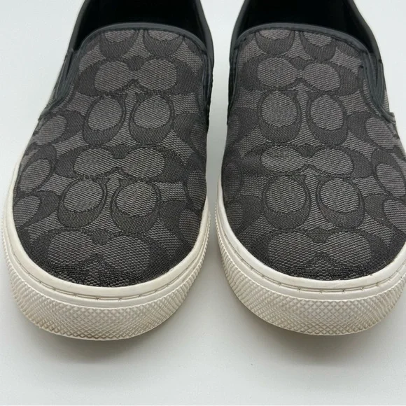 Coach Jacquard Signature Slip On Sneaker 8.5 - Picture 3 of 10